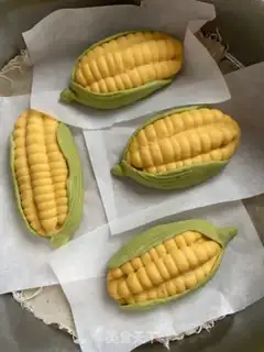 Make Corn buns step 16