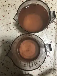 Make Peaches mousse cake step 2