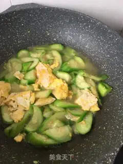 Make Fried omelet soup step 11