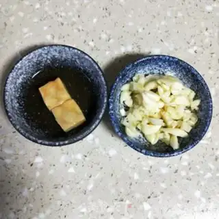 Make Tofu cream and emptiness step 1