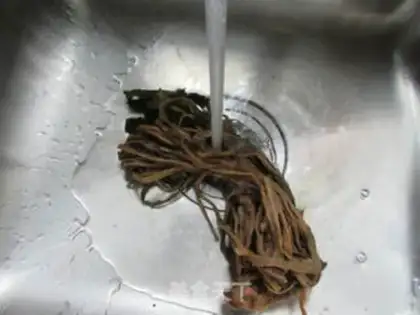 Make Plum-dry whips step 1