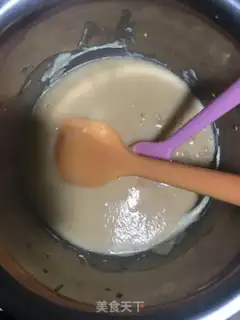 Make Peaches mousse cake step 28