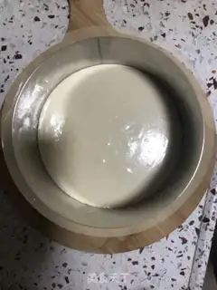 Make Peaches mousse cake step 32