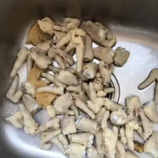 Make Potato chicken claws step 8