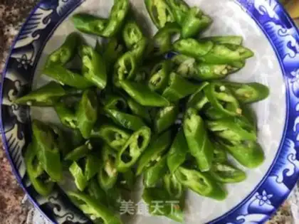 Make Five flowers and peppers step 1
