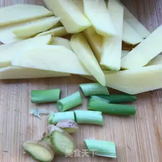 Make Potato chicken claws step 11
