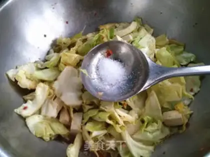 Make Round cabbage and tofu step 5