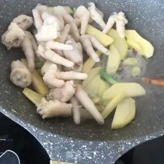 Make Potato chicken claws step 14