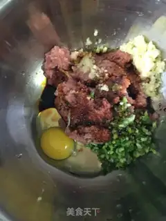 Make Whole wheat beef dumplings step 0