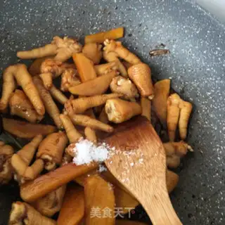 Make Potato chicken claws step 19