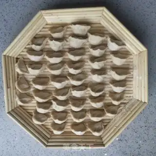 Make Cracker radish egg dumplings step 12