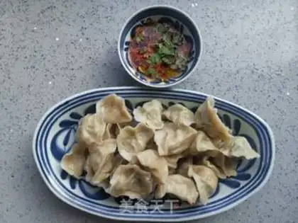 Make Cracker radish egg dumplings step 14