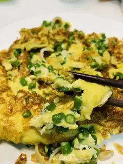 Make Soybeans fried eggs step 5