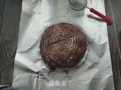 Make Big chocolate soft omelet step 13