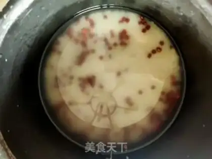 Make Red bean rice step 2