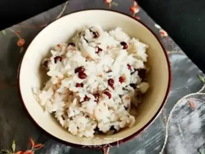 Make Red bean rice step 5
