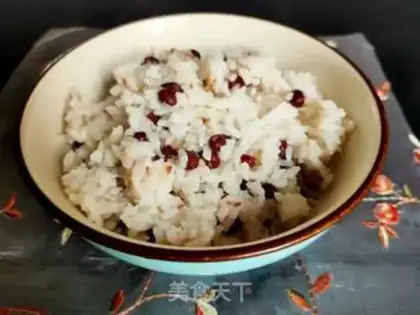 Make Red bean rice step 6