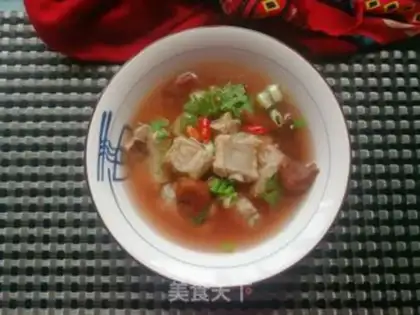 Make Red mushroom ribs soup step 12