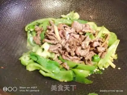 Make Pepper beef step 3