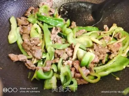 Make Pepper beef step 5