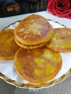 Make Pumpkin sesame rice cake step 11