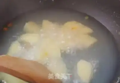 Make Sour milk salad step 2
