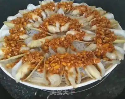 Make Garlic fan steams step 5