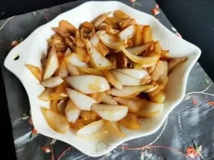 Make Onion fried meat step 9
