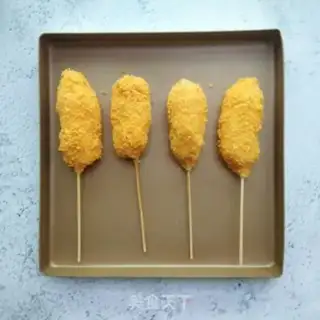 Make Salted eggs and radish dogs step 5