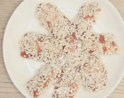 Make Pyramid evaporation ribs step 3