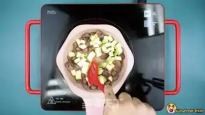 Make Vegetable beef grains step 4