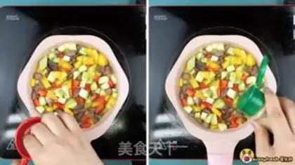 Make Vegetable beef grains step 6