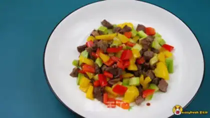 Make Vegetable beef grains step 7