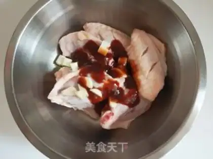 Make Healthy fried chicken wings step 3
