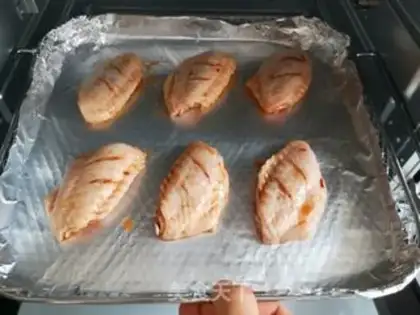 Make Healthy fried chicken wings step 8