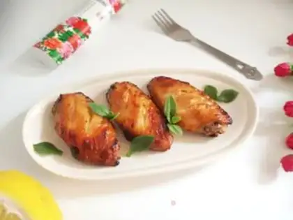 Make Healthy fried chicken wings step 10