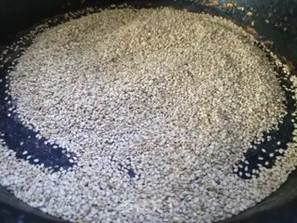 Make Homemade oil tea step 1