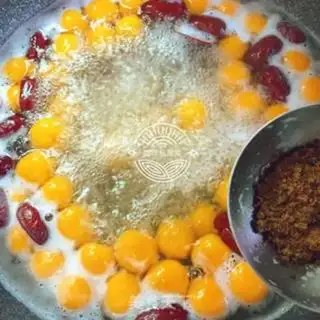 Make Pumpkin rice crumbs step 7