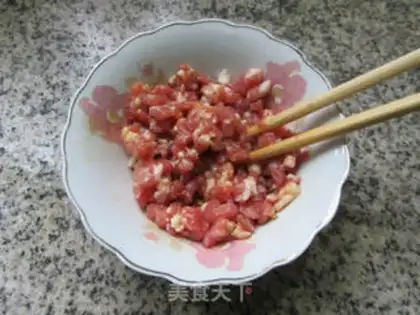 Make Meat and radish step 3