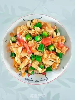 Make Dried tofu tomatoes with sunflower step 5