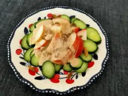 Make Vegetable salad step 4