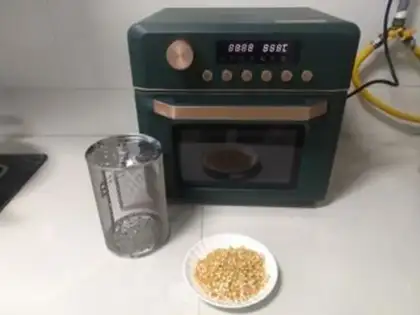 Make Air-cracker and corn step 0