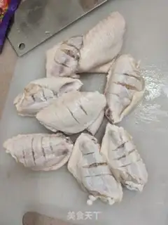Make Chicken wing corn eggs in Orleans step 2