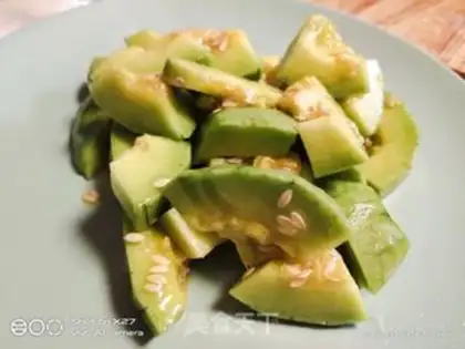 Make Melon bread salad step 2