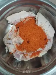 Make Chicken wing corn eggs in Orleans step 5