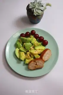 Make Melon bread salad step 3