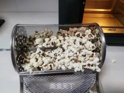 Make Air-cracker and corn step 4