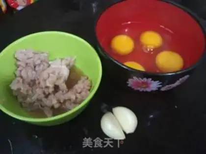 Make Fish and eggs step 0