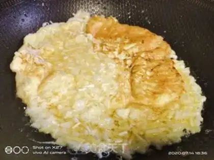 Make Omelette eggs step 5