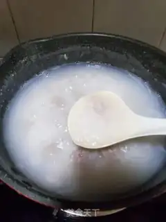 Make Potato pork porridge step 5